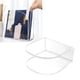 thumbnail image 5 of Catadrina De Servilletas, Dispensador De Soporte De Servilletas De Acero Inoxidable Soporte De Papel Transparente Para Restaurantes Para Café, 5 of 7