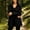 Black, variant on Women's Rain Jacket Waterproof Windproof Hooded Midi Length Outdoor Hiking Coat with Pockets Army Green Size M
