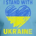 thumbnail image 3 of CafePress - Ukrainian Lover I Stand With Ukraine Heart T Shirt - Fitted T-Shirt, Vintage Fit Soft Cotton Tee, 3 of 4
