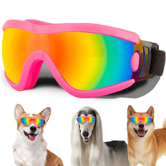 Gafas de Sol para Perro NICERINC PET Medianas con Protección UV Ajustables