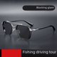 thumbnail image 1 of Gafas de sol para hombres que conducen, gafas de sol modernas y modernas, gafas de pesca resistentes a los rayos UV, 1 of 5