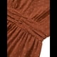 thumbnail image 4 of Vestidos de Mujer con Cuello en V Rojo Ladrillo L, 4 of 10