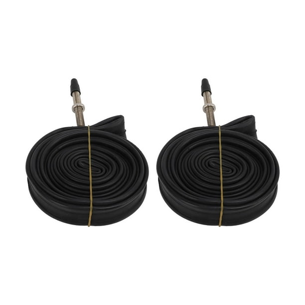 700x23c Chambre a Air Anti Vieillissement Durable Presta Valve Velo Chambre a Air pour Velo de Montagne pour Velo de Route 700x23c avec 48mm Presta