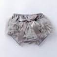 thumbnail image 3 of Girls Athletic Shorts Quick Dry Workout Grey Shorts Elastic Leggings for Girls 3-6 Months, 3 of 3