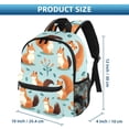 thumbnail image 2 of Squirrel Diaper Backpack with Adjustable Shoulder Strap, Large Capacity, Printed Design, Lightweight | Book Bags, Airport Backpack, School Backpack, 2 of 6