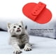 thumbnail image 3 of Cepillo de masaje de silicona roja Qianli para mascotas - con aguja de acero inoxidable - Cepillo de baño para perros y gatos - Cepillo de masaje de cabeza redonda - Cepillo de aseo, 3 of 4