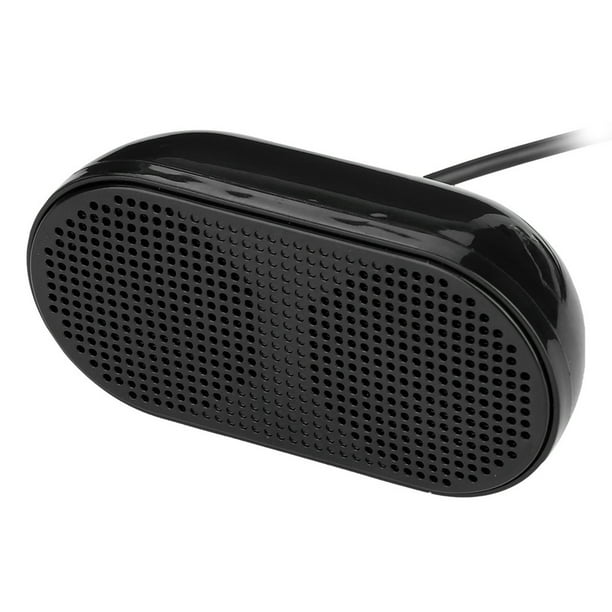 Altavoz con cable USB y dos altavoces, fuente de alimentación integrada y audio, graves potentes, minialtavoz con cable