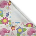 thumbnail image 6 of Ambesonne Cartoon Valance & Curtain, Birds Hearts Butterflies, 55"x36", Multicolor, 6 of 6