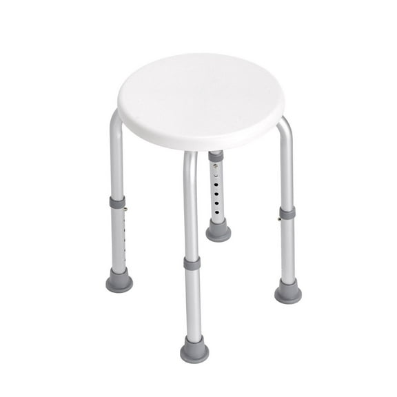 Shower Chair for Elderly, Adjustable Height Shower Stool, Non-Slip Bathtub Seat, 300lbs Capacity, Handicap & Disabled Adults Support