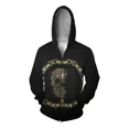 thumbnail image 4 of Novedades en sudaderas con capucha y cremallera con estampado de calavera personalizado de moda para hombre, sudaderas con capucha deportivas de ocio para hombre, modernas y versátiles para hombre, 4 of 5