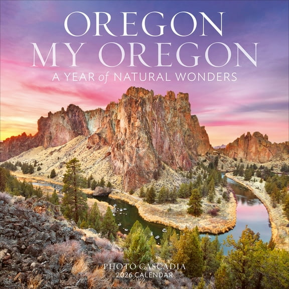 Oregon, My Oregon Wall Calendar 2026: A Year of Natural Wonders, (Paperback)