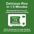 thumbnail image 2 of Reganic Organic Cilantro & Lime Rice, Heat & Eat Microwaveable, 8.8 oz (pack of 12), Shelf-Stable, 2 of 8