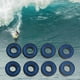 thumbnail image 3 of Rodamientos de Longboard para monopatín, 8 Uds., rodamientos de bolas de acero al carbono ABEC 11 de precisión Azul Zulema Rodamientos para patinetas, 3 of 8