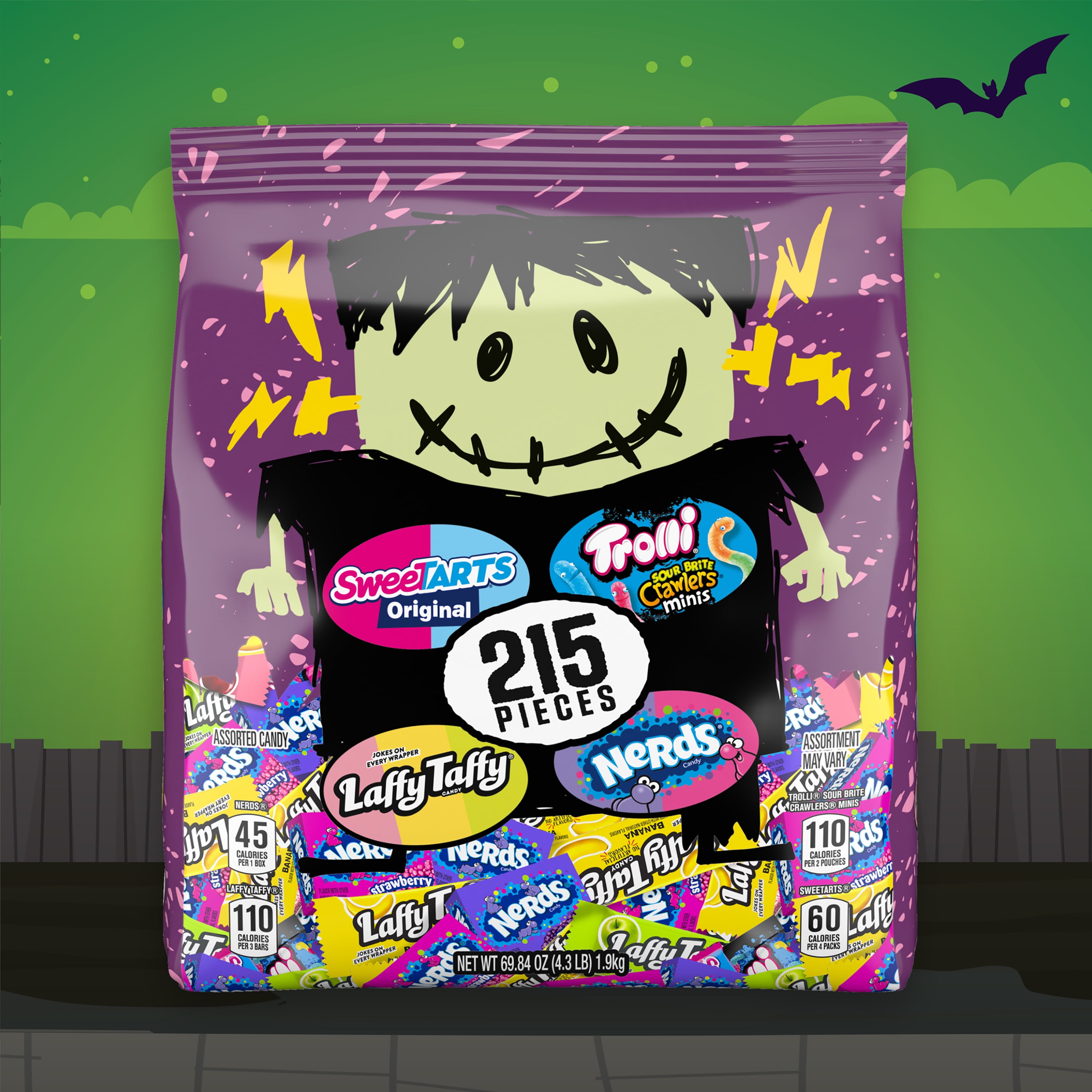SweeTARTS - Brandclub - Franken Favorites Mix, Halloween Candy