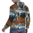 thumbnail image 6 of Lsque Realistic Cute Sea Turtle Pattern Casual Men's Hoodie,Hooded Sweatshirt with Kangaroo Pocket,Pullover Hoodie-4X-Large, 6 of 7