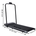 thumbnail image 3 of SAYFUT Treadmill Motorized Treadmills Electric Treadmill, Portable Folding Electric Motorized Treadmill Machine, LCD Blue Screen with remote Control, 3 of 9