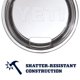 thumbnail image 5 of Taza YETI Rambler de 14 oz, acero inoxidable, aislada al vacío con tapa estándar, color blanco, 5 of 5