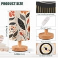 thumbnail image 3 of Flowers Leaves and Black Cat Table Lamp USB Bedside Desk Nightstand Lamp Printed Gifts Small Lamp Wood Base for Bedroom Living Room Kids Room College Dorm, 3 of 7
