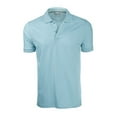 thumbnail image 4 of Marquis Men's Slim Fit Short Sleeve Solid Jersey Knit Polo Shirt - Colors, 4 of 13