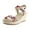 Resort Floral Fabric, variant on Stella Women's Sandals Resort Floral Fabric Size 10 M