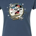 thumbnail image 3 of Disney - Ski With Me - Juniors Fitted Graphic T-Shirt, 3 of 5