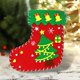 thumbnail image 5 of Xihbxyly Almacén de Liquidación Suministros de Decoración Navideña Papá Noel Calcetines Pequeños Adornos para Árboles de Navidad Medias Navideñas Bolsas de Regalo Bolsas Navideñas, 5 of 6