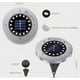 thumbnail image 3 of Lampara solar exterior led de suelo para exteriores a prueba de agua, cada una con 16 LED, blanco frío, 8 piezas, 3 of 4