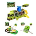 thumbnail image 6 of KYAIGUO Baby Dinosaur Truck Carrier Playset Toys Kids Toddler Realistic Plastic Dinosaurs Storage Toys with Lights & Music for 3+ Years Old, 6 of 6