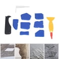 thumbnail image 5 of BIMZUC 11-Piece Multifunctional Caulking Tool Glue Removal Plate Angle Scraper Shovel Set for Home Finishing, 7.09 inches / 18 cm, 5 of 9