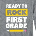 thumbnail image 3 of Instant Message - Ready to Rock First Grade - Toddler And Youth Long Sleeve Graphic T-Shirt, 3 of 6