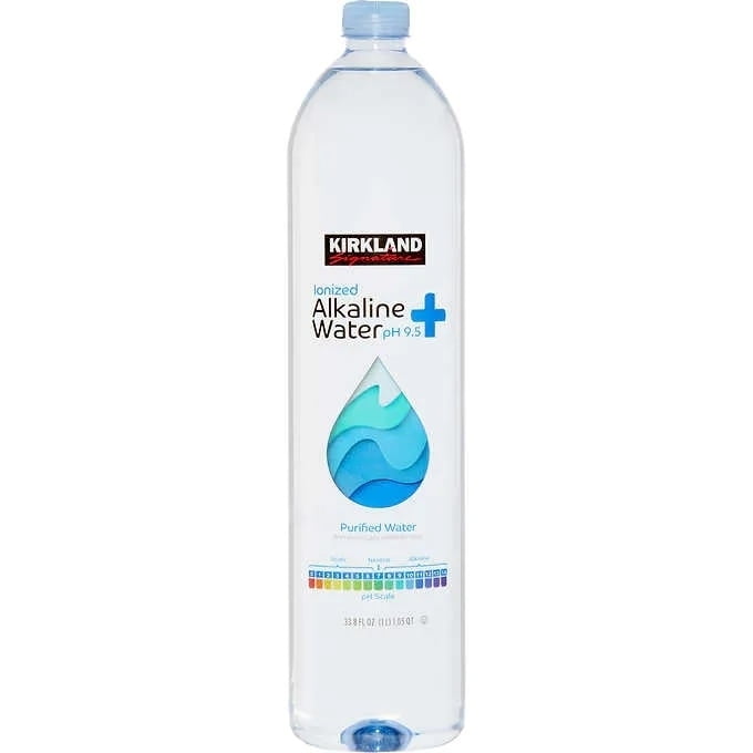 Kirkland Signature Ionized Alkaline Water pH 9.5 18/1L