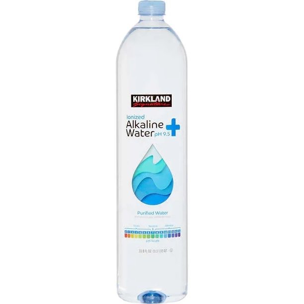 Kirkland Signature Ionized Alkaline Water pH 9.5 18/1L