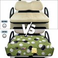thumbnail image 6 of Yuyamidu Golf Ball Golf Cart Seat Covers with Pockets Portable Golf Seat Covers for Cart for 2-Person Seats Green Club Car Golf Cart Accessories, 6 of 8