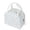 White, variant on Btomtd Lunch Box for Women, Floral Pattern Insulated Portable Lunch Bag, Large Capacity Lunch Tote for Students, Office, Picnic, Outdoor, Blue