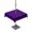 Black/Purple, variant on Outdoor Tablecloth with Umbrella Hole, Black Orange Plaid Spillproof Waterproof Outdoor Table Cover, Farmhouse Buffalo Check Gingham Patio Tablecloths for Party/Garden/Picnic, Square 60"x60"
