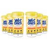 Wet Ones Hand and Face Wipes, Tropical Splash Scent, 40 Count (Pack of 6)