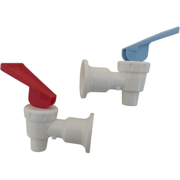- RB217 Sunbeam Water Cooler Faucet, Tomlinson Blue and Red Handle, Combo Pack (Pack of 2)