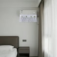thumbnail image 1 of asddcavvf Housse de Climatiseur Rideau pour Salon Chambre Tissu Polyester Coupe-Vent Protecteur d'Unité AC Durable Léger Facile à Installer Rideaux Isolants 96 Rideau de Douche, 1 of 5