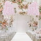 thumbnail image 5 of Flores artificiales, flores lilas, flores de techo, enredaderas, cuerdas, flores decorativas para bodas, adecuadas para bodas, hogar, oficina, decoración de arcos., 5 of 6