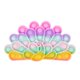 thumbnail image 2 of Coche de dibujos animadospavo realPeacock empuje de descompresión de prensa de Ehuebsd chico adulto de la familia Simple juego interactivo sensorial de estrés Fidget juguete, 2 of 9