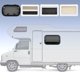 thumbnail image 1 of Ventana Para Autocaravana, A Prueba De Insectos, Ventana Para Vehículos Recreativos, Protección UV Con Pantalla Parasol Para Furgonetas Y Remolques, 1 of 7