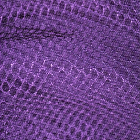 Ahgly Company Machine Washable Indoor Square Transitional Bright Purple Area Rugs, 7' Square