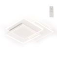 thumbnail image 2 of Steplessly Dimmable LED Ceiling Light Fixture, Iron and Acrylic Material, Remote Control, Bedroom Hall Use, 2 of 7