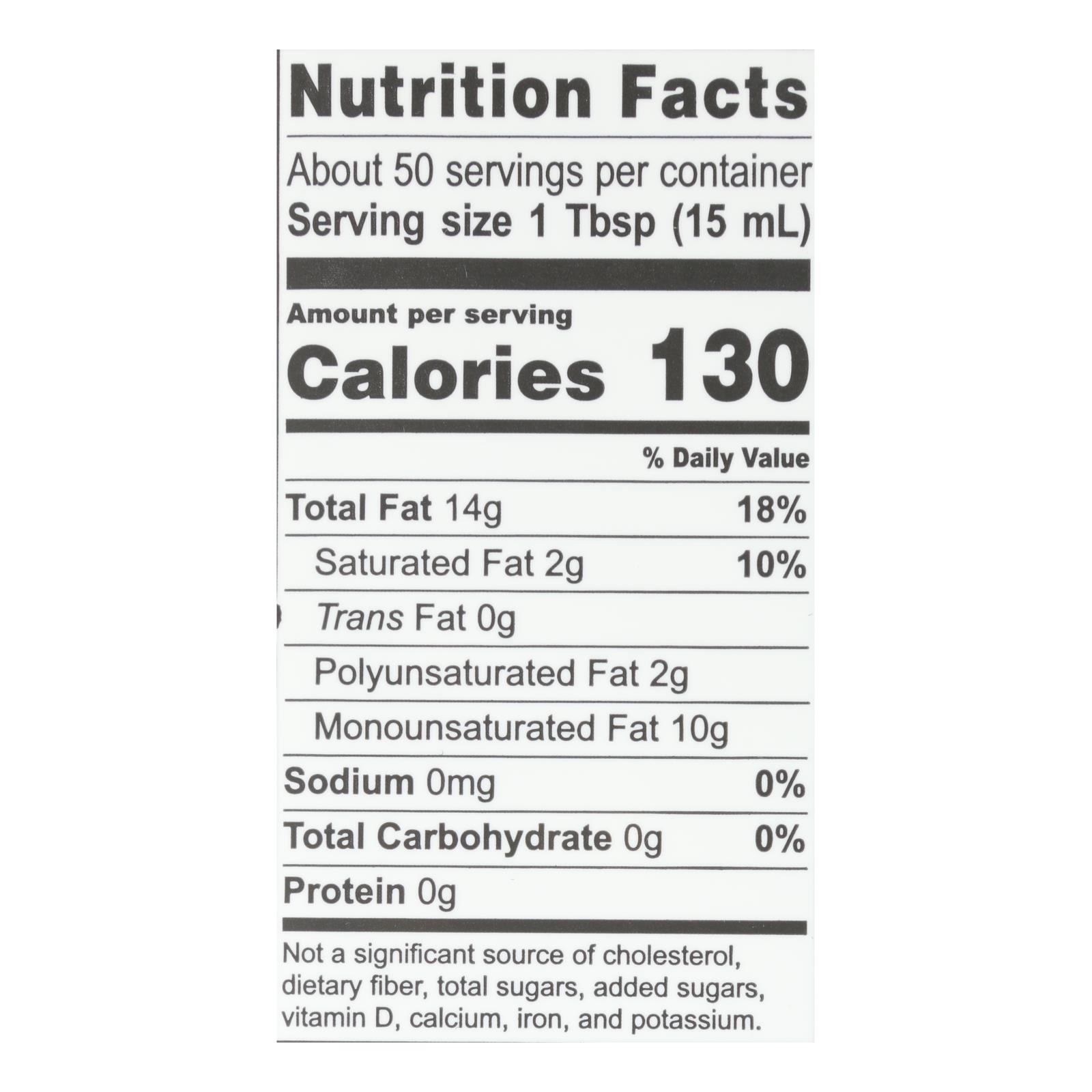 Chosen Foods 100% Pure Avocado Oil - Case of 6 - 25.4 FZ