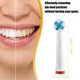 thumbnail image 2 of Unique Bargains Professional Electric Toothbrush Replacement Heads White Gentle Clean Nylon Bristles White 8, 2 of 7