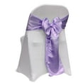thumbnail image 2 of Your Chair Covers - 10 Pack Satin Sashes Lavender, 2 of 3