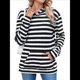 thumbnail image 2 of Camisas de Larga para Mujer, Sudaderas con Capucha y Bolsillo Tipo Canguro, Sudaderas de Otoño. y Negro S, 2 of 10