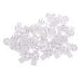 thumbnail image 1 of 50 Piezas Ganchos de Pared Plástico para Colgar Llave DIY Sunnimix Ganchos para pared dura Color Blanco, 1 of 8