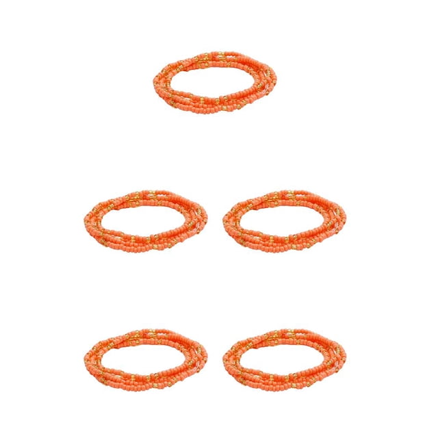 Minnieouse Cuentas Cadena de cintura Estilo simple Accesorio de moda Cadenas de vientre Tipo 30 Type2 NO2