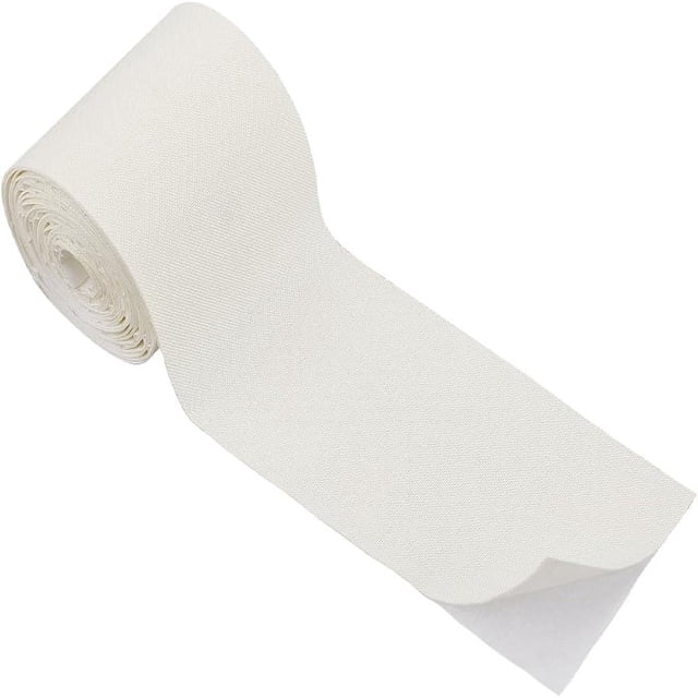 Dsseng Patch en Tissu Auto-Adhésif 3x118 Pouces Intérieur Extérieur Patchs de Réparation Patch de Canapé Tissu de Réparation DIY Grands Patchs en Lin